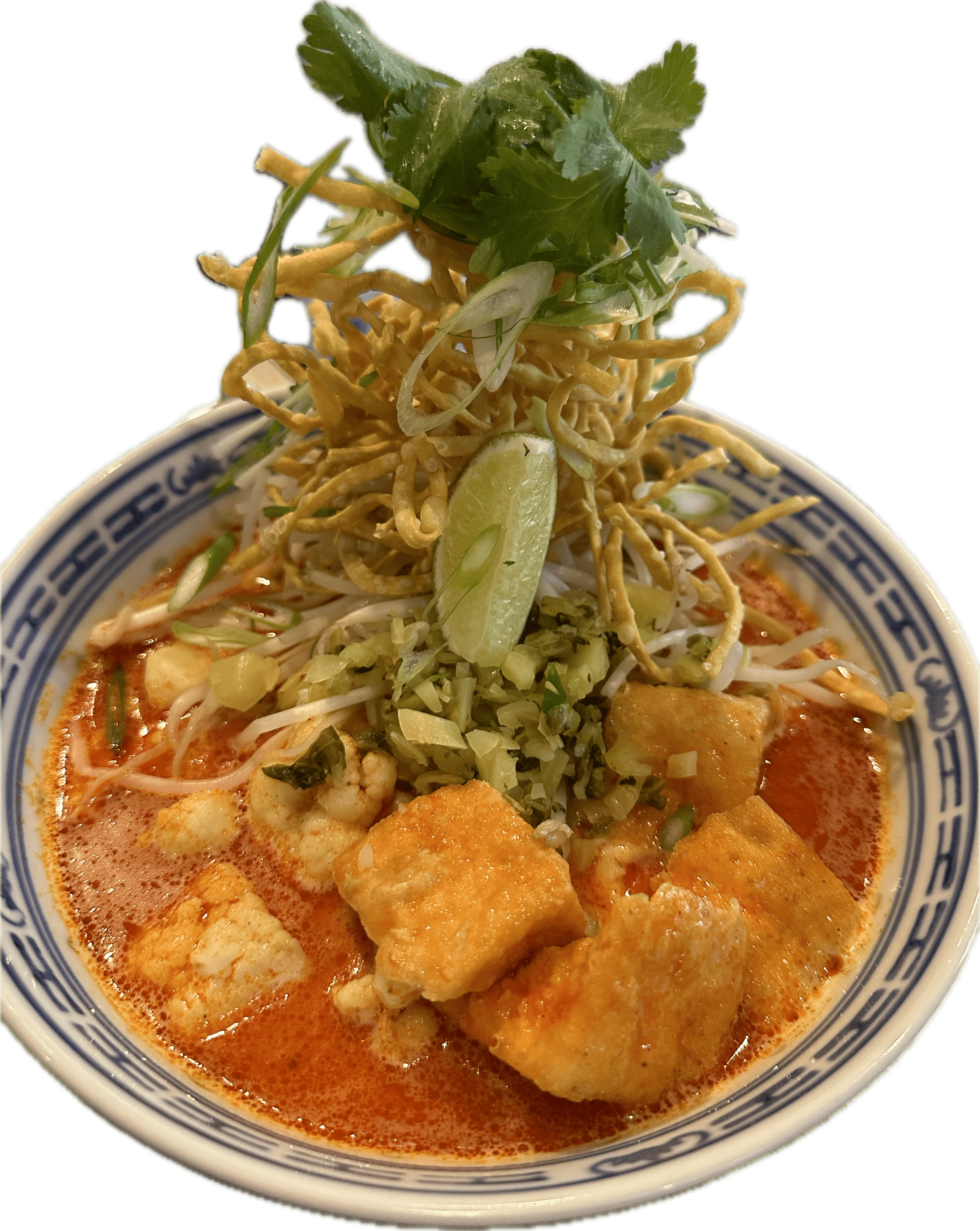 Vegetarian Khao Soi Tofu